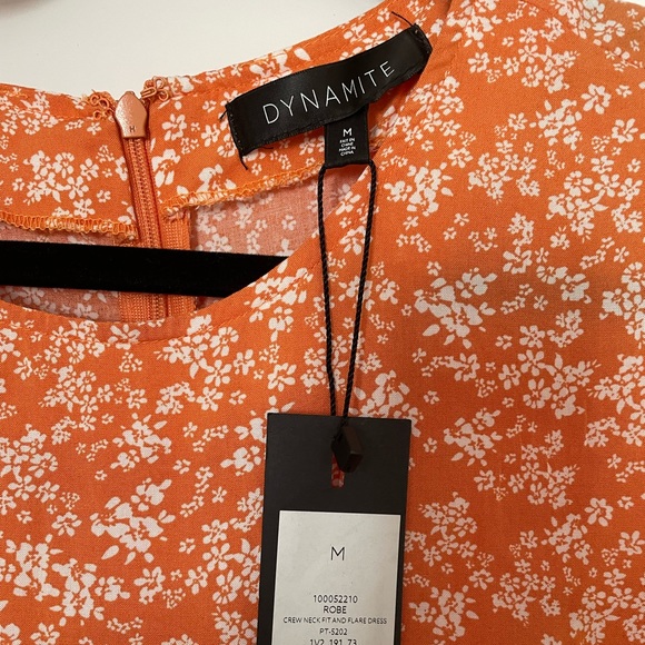 Orange Summer Dress - Picture 4 of 4